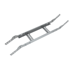 Вертикальный шарнирный угол 50х400х1,5 мм HD85 КМ-профиль (LSHL50-400-1.5 HD85)