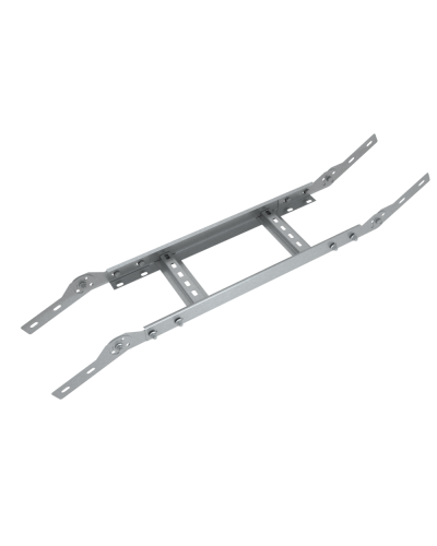 Вертикальный шарнирный угол 80х400х1,5 мм Быстрый монтаж HD85 КМ-профиль (LSHLS80-400-1.5 HD85) в Белгороде Аксессуары для лотков Pintop.ru