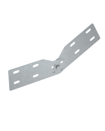 Шарнирный соединитель лестничного лотка 100 мм Быстрый монтаж КМ-Профиль (LSHS3) в Белгороде Аксессуары для лотков Pintop.ru