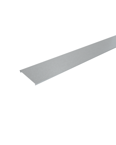 Крышка лестничного лотка 150х1,2 L2000 мм HD85 КМ-профиль (KLL150-1.2-2000 HD85) в Белгороде Аксессуары для лотков Pintop.ru