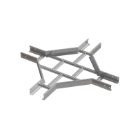 Х-разветвитель лестничный 80х400х1,2 мм N КМ-профиль (LXD80-400-1.2 N)