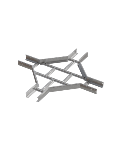 Х-разветвитель лестничный 80х400х1,2 мм N КМ-профиль (LXD80-400-1.2 N) в Белгороде Аксессуары для лотков Pintop.ru