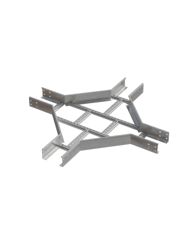 Х-разветвитель лестничный 100х800х1,2 мм N КМ-профиль (LXD100-800-1.2 N) в Белгороде Аксессуары для лотков Pintop.ru