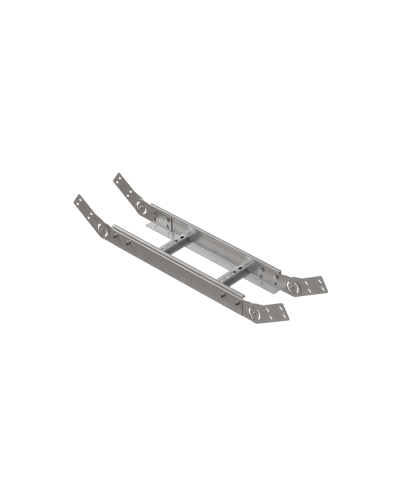 Вертикальный шарнирный угол 80х200х1,2 мм HD85 N КМ-профиль (LSHL80-200-1.2 HD85 N) в Белгороде Аксессуары для лотков Pintop.ru