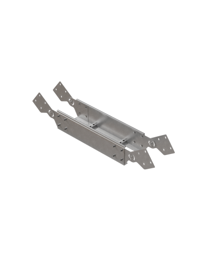 Вертикальный шарнирный угол 150х150х1,2 мм HD N КМ-профиль (LSHL150-150-1.2 HD N) в Белгороде Аксессуары для лотков Pintop.ru