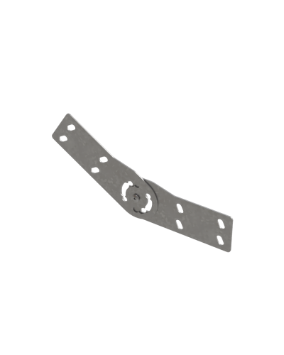 Комплект шарнирных соединителей для лестничного лотка H80 s:1,5 мм HD85 N КМ-профиль (LSHS2 HD85 N) в Белгороде Аксессуары для лотков Pintop.ru