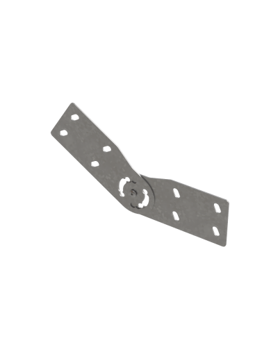 Комплект шарнирных соединителей для лестничного лотка H100 s:1,5 мм HD85 N КМ-профиль (LSHS3 HD85 N) в Белгороде Аксессуары для лотков Pintop.ru