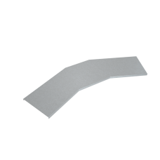 Крышка лестничного горизонтального угла 45 гр. 500 мм КМ-Профиль (KLGL45-500)