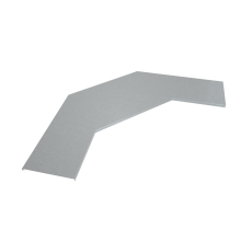 Крышка лестничного горизонтального угла 90 гр. 300 мм HD85 КМ-профиль (KLGL90-300 HD85)