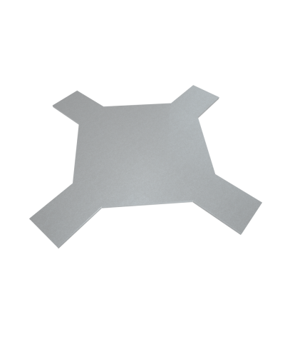 Крышка лестничного Х-разветвителя 200 мм HD КМ-Профиль (KLXD200 HD) в Белгороде Аксессуары для лотков Pintop.ru