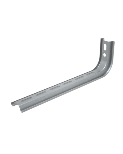 Консоль L-образная 400 мм HD85 КМ-профиль (KSL400 HD85) в Белгороде Аксессуары для лотков Pintop.ru