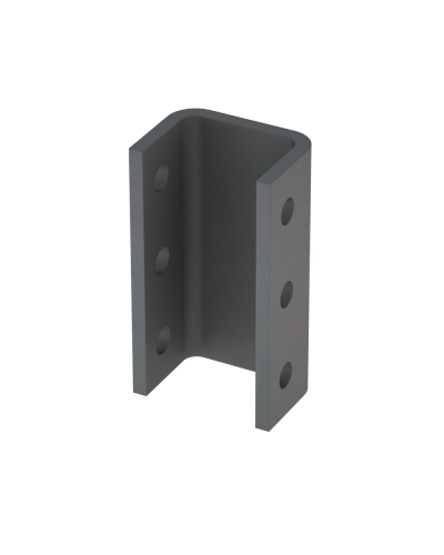 Крепление для профиля 50х35 мм приварное БП КМ-Профиль (KPP(бп)) в Белгороде Аксессуары для лотков Pintop.ru