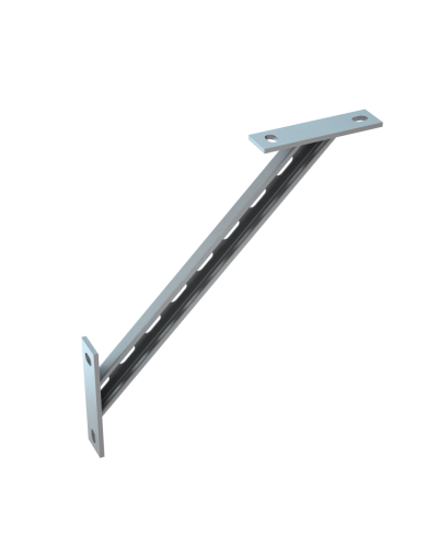 Укосина для консолей 400 мм КМ-Профиль (UK400) в Белгороде Аксессуары для лотков Pintop.ru