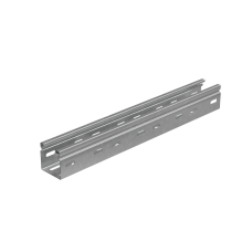 Лоток перфорированный 50х50х0,8 L2000 мм "Стандарт ПЛЮС" INOX304 КМ-Профиль (LPEplus50-50-0.8-2000 INOX304)