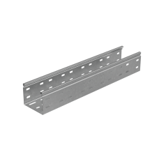 Лоток перфорированный 80х100х1,5 L3000 мм "Стандарт ПЛЮС" INOX304 КМ-Профиль (LPEplus80-100-1.5-3000 INOX304)