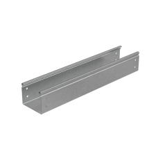 Лоток неперфорированный 80х100х0,7 L2000 мм "Стандарт ПЛЮС" INOX304 КМ-Профиль (LNEplus80-100-0.7-2000 INOX304)