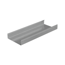 Лоток неперфорированный 80х300х0,8 L2500 мм "Стандарт ПЛЮС" INOX304 КМ-Профиль (LNEplus80-300-0.8-2500 INOX304)