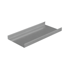 Лоток неперфорированный 80х500х1,5 L2000 мм "Стандарт ПЛЮС" INOX304 КМ-Профиль (LNEplus80-500-1.5-2000 INOX304)