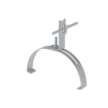 Держатель зажимной для фигурного конька для прутка Ø 5-8 мм TD КМ-Профиль (DFKZ-D5-8 TD)