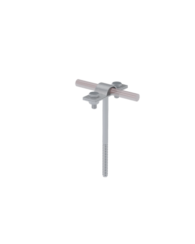 Держатель для прутка Ø 5-10 мм вкручиваемый L180 мм КМ-Профиль (DPV-L180-D5-10) в Белгороде Монтажные материалы Pintop.ru