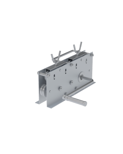 Выпрямительная машинка 9-роликовая для прутка Ø 6-10 мм и полосы от 10х3 мм до 40х4 мм КМ-Профиль (MRP9) в Белгороде Монтажные материалы Pintop.ru