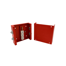 Коробка распределительная огнестойкая КРОПС, IP41, габаритные размеры 200х200х80 мм, для кабелей сечением до 10 мм2, 8 клемм КМ-Профиль (FRJB-KM-ST3-10-08-КРОПС-IP41)