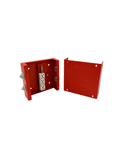 Коробка распределительная огнестойкая КРОПС, IP41, габаритные размеры 200х200х80 мм, для кабелей сечением до 25 мм2, 8 клемм КМ-Профиль (FRJB-KM-ST3-25-08-КРОПС-IP41) в Белгороде Распределительные коробки Pintop.ru