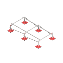 Опорная конструкция для установки оборудования TECHNORAPTOR FOOT 1500х3000 тип 4 HD КМ-профиль (KM-TR-F-SSEI-1500-3000-4 HD)