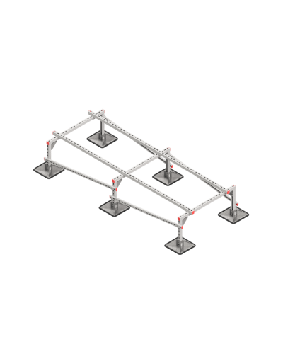 Опорная конструкция для установки оборудования TECHNORAPTOR STEELFOOT 1000х2500 HD КМ-профиль (KM-TR-STF-SSEI-1000-2500 HD) в Белгороде Системы видеонаблюдения Pintop.ru