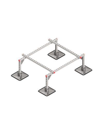 Опорная конструкция для установки оборудования TECHNORAPTOR STEELFOOT 1200х1000 HD КМ-профиль (KM-TR-STF-SSEI-1200-1000 HD) в Белгороде Системы видеонаблюдения Pintop.ru