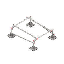 Опорная конструкция для установки оборудования TECHNORAPTOR STEELFOOT 1200х1500 КМ-профиль (KM-TR-STF-SSEI-1200-1500)