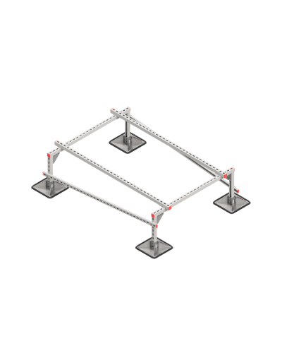 Опорная конструкция для установки оборудования TECHNORAPTOR STEELFOOT 1200х1700 HD КМ-профиль (KM-TR-STF-SSEI-1200-1700 HD) в Белгороде Системы видеонаблюдения Pintop.ru