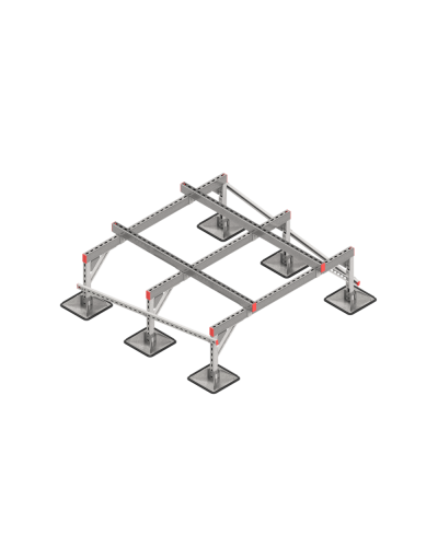 Опорная конструкция для установки оборудования TECHNORAPTOR STEELFOOT 1500х1500 тип 3 HD КМ-профиль (KM-TR-STF-SSEI-1500-1500-3 HD) в Белгороде Системы видеонаблюдения Pintop.ru