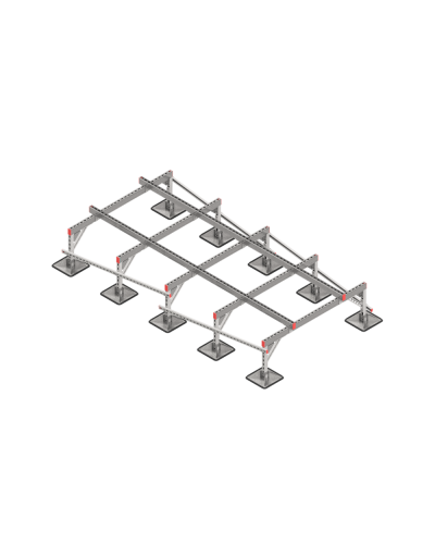 Опорная конструкция для установки оборудования TECHNORAPTOR STEELFOOT 1500х3000 тип 3 HD КМ-профиль (KM-TR-STF-SSEI-1500-3000-3 HD) в Белгороде Системы видеонаблюдения Pintop.ru