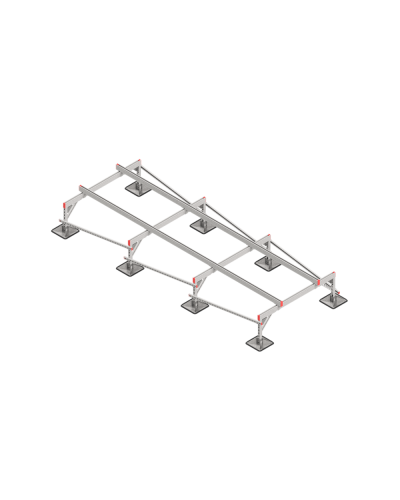 Опорная конструкция для установки оборудования TECHNORAPTOR STEELFOOT 1500х4000 тип 2 HD КМ-профиль (KM-TR-STF-SSEI-1500-4000-2 HD) в Белгороде Системы видеонаблюдения Pintop.ru