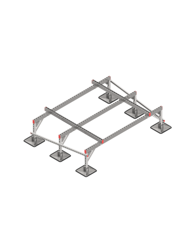 Опорная конструкция для установки оборудования TECHNORAPTOR STEELFOOT 2000х1500 тип 1 КМ-профиль (KM-TR-STF-SSEI-2000-1500-1) в Белгороде Системы видеонаблюдения Pintop.ru