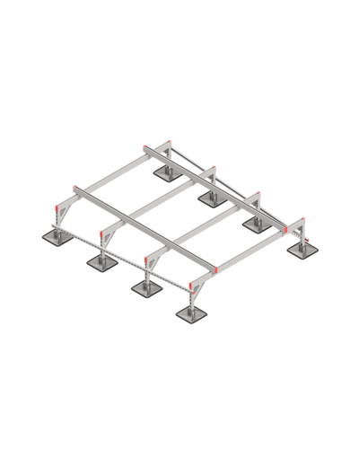 Опорная конструкция для установки оборудования TECHNORAPTOR STEELFOOT 2000х2500 HD КМ-профиль (KM-TR-STF-SSEI-2000-2500 HD) в Белгороде Системы видеонаблюдения Pintop.ru