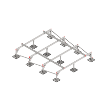 Опорная конструкция для установки оборудования TECHNORAPTOR STEELFOOT 2500х3000 тип 2 КМ-профиль (KM-TR-STF-SSEI-2500-3000-2)