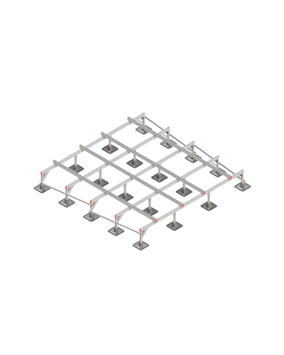 Опорная конструкция для установки оборудования TECHNORAPTOR STEELFOOT 3500х3500 HD КМ-профиль (KM-TR-STF-SSEI-3500-3500 HD) в Белгороде Системы видеонаблюдения Pintop.ru