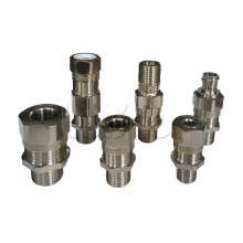 Металлический кабельный ввод взрывозащищённый Магнито-Контакт ВА20 (под бронерукав) 1ExdIICGb/1ExeIIСGb/0ExiaIICGa/2ExnRIIGc/ExtaIIICDa