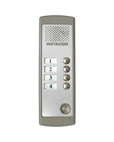 Блок вызова домофона Метаком MK4-K-TMV в Белгороде Блоки вызова многоабонентные Pintop.ru