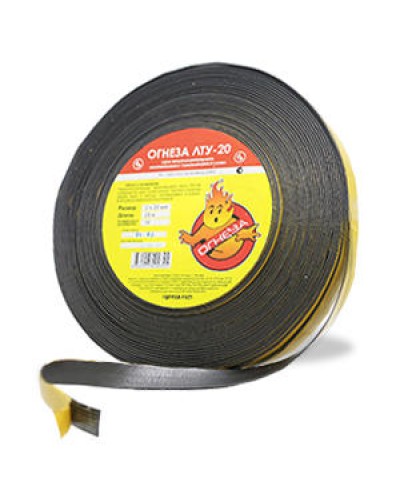Лента термоуплотнительная ОгнезаОГНЕЗА-ЛТУ 1,5*20 мм., рулон 35 пог.м. в Белгороде Дополнительное оборудование пожаротушения Pintop.ru