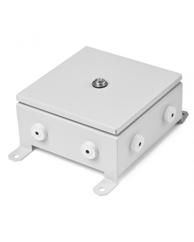 Коробка монтажная огнестойкая металлическая герметичная КМОМГ (12к х 10мм) 150х200х60 IP 54 (6 вводов) ПожТехКабель (076-452) в Белгороде Распределительные коробки Pintop.ru