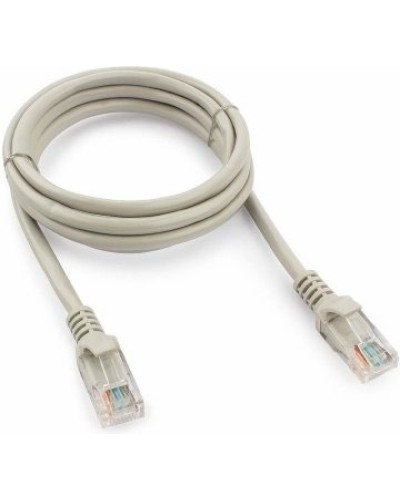 Патч-корд медный U/UTP, категория 5e, 26 AWG (0,48 мм), LSZH, серый, 0,15 м в Белгороде Патчкорды (медные) Pintop.ru