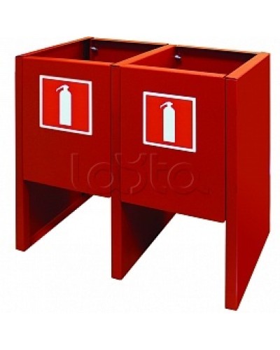 Подставка ПОЖТЕХНИКА Подставка под 2 огнетушителя ПРЕСТИЖ-К в Белгороде Аксессуары для огнетушителей Pintop.ru