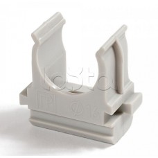 Крепеж-клипса для труб Полистирол д40 (10шт/300шт уп/кор) Промрукав (PR.02740м)