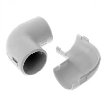 Соединитель угловой разборный д16 (100 шт/уп) Промрукав PR.07516