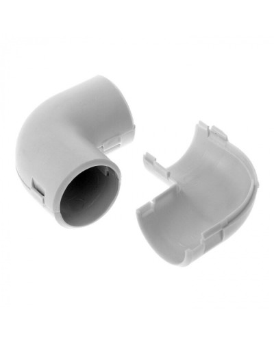 Соединитель угловой разборный д16 (100 шт/уп) Промрукав PR.07516 в Белгороде Повороты, муфты, тройники Pintop.ru