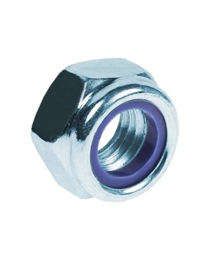 Гайка М8 с контрящим кольцом (DIN 985) (200 шт/уп) Промрукав (PR08.3623) в Белгороде Крепеж Pintop.ru