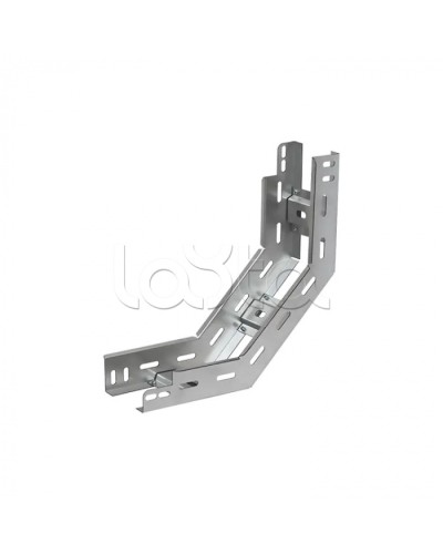 Угол вертикальный внутренний 90 градусов лестничный 400х200 (1,5 мм) Промрукав (PR08.5561) в Белгороде Аксессуары для лотков Pintop.ru